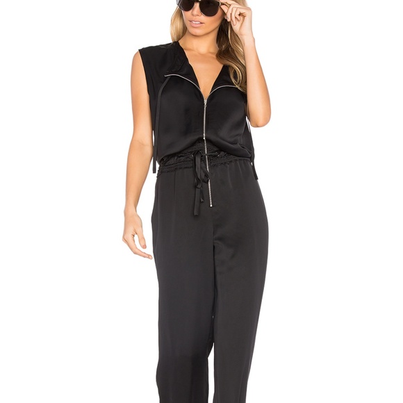 Rag and Bone Albany satin jumpsuit
